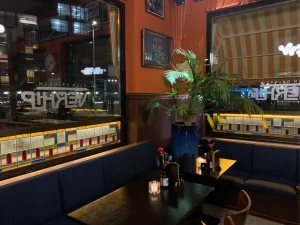 Interieur van Verhip