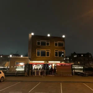 vooraanzicht van verhip