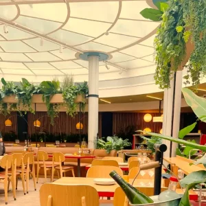 Het interieur van Pesca