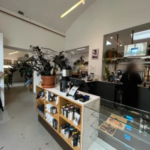 Interieur bij Man met Bril Koffie