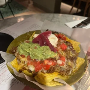 Nacho's met pulles pork