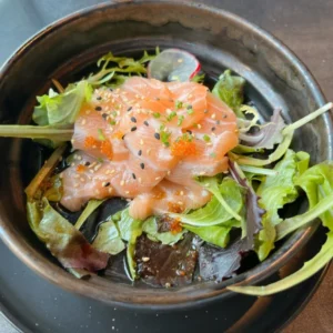 Zalm bij Restaurant Omaira